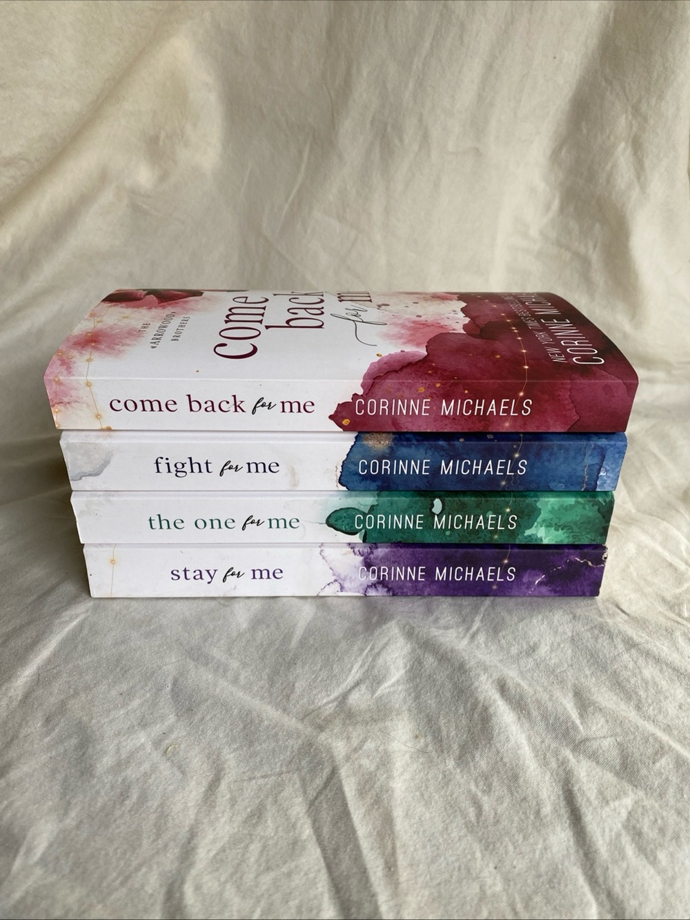 Corinne Michaels ~ The Arrowood Brothers Series Books 1-4 Paperback - Picture 5 of 8